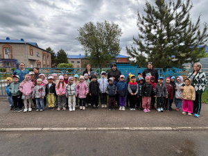 15 мая в детском саду «Ақ көгершін» была проведена учебная эвакуация воспитанников и сотрудников по отработке действий при возникновении чрезвычайной ситуации